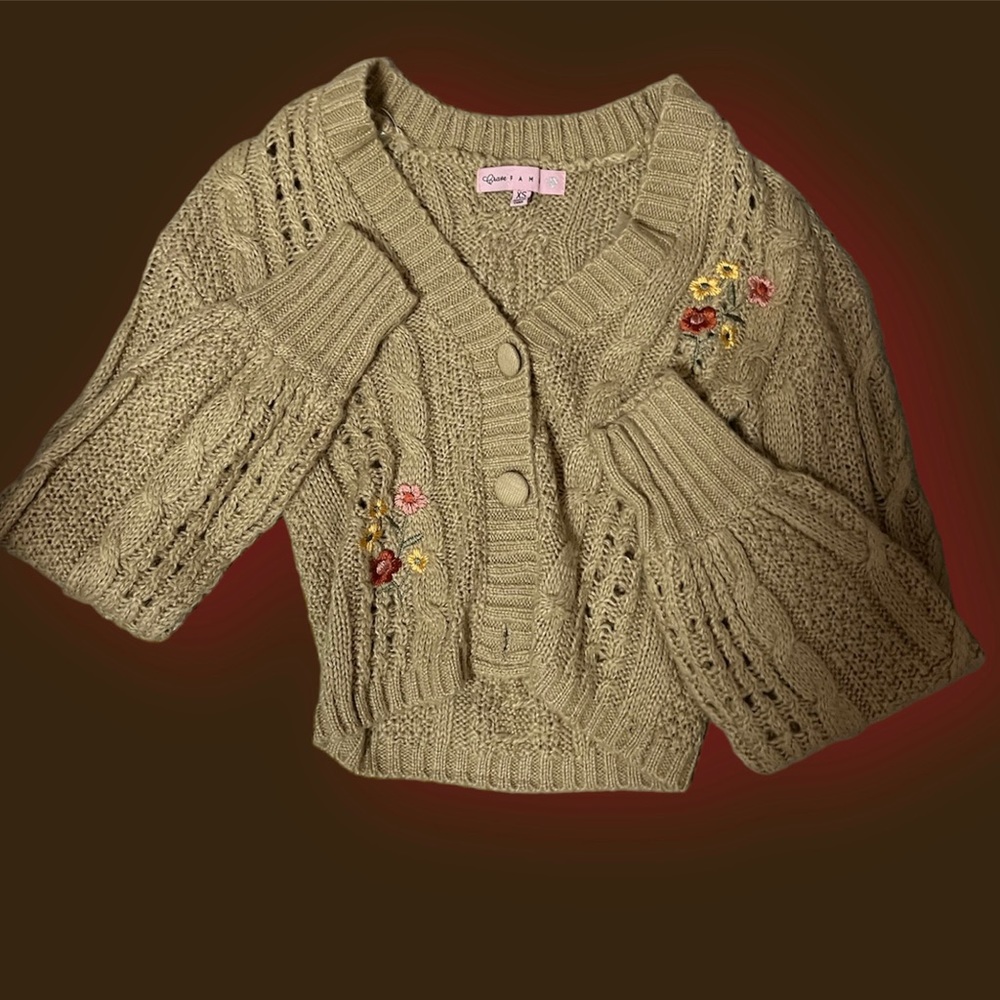 Grave Fame Wool Sweater and Top Set